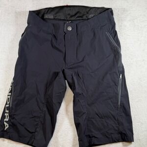 Endura SingleTrack Lite Short II Mens Large Black Mountain Bike MTB Shorts E8080